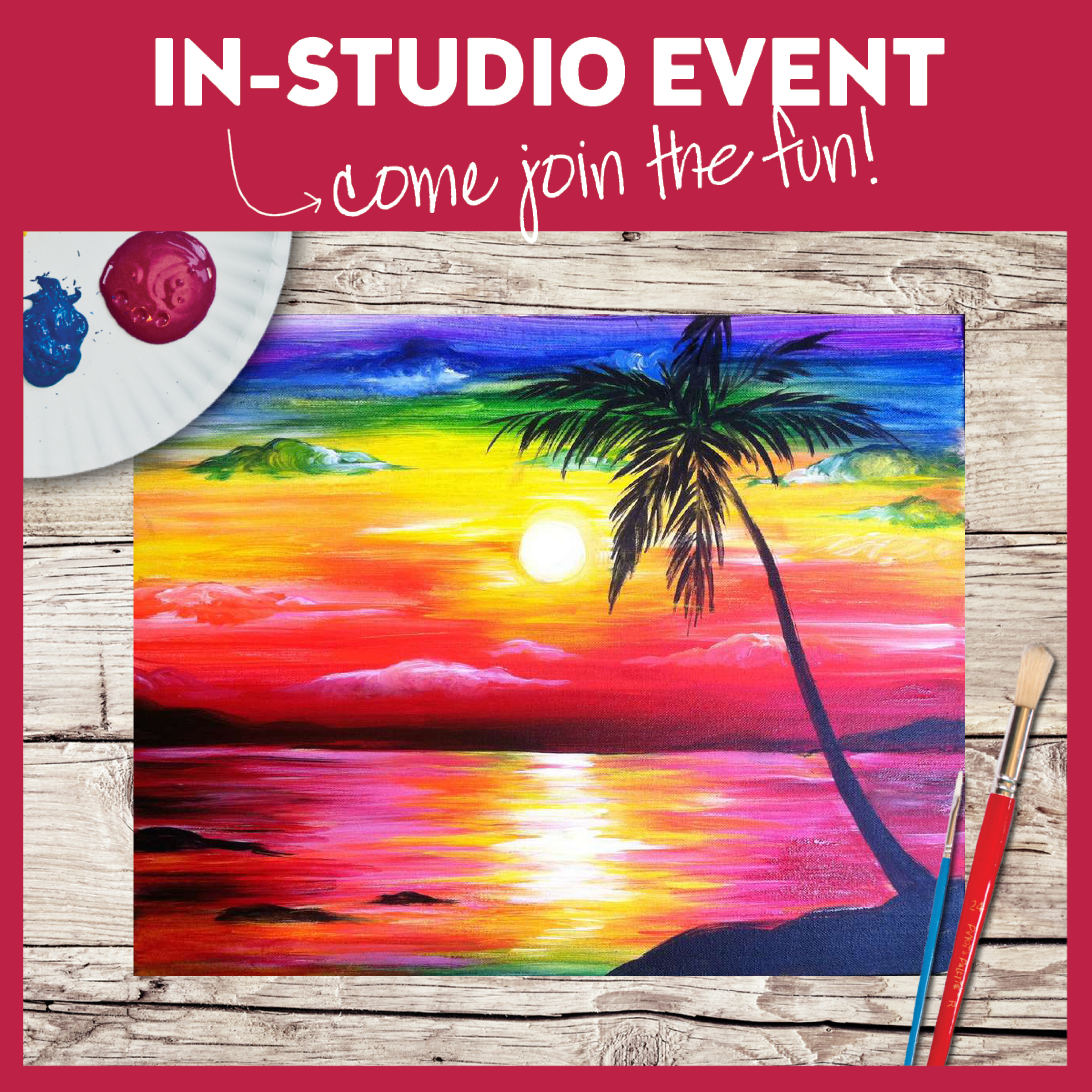 WE'RE BACK AND PAINTING IN-STUDIO!